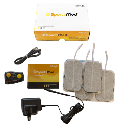 Photo: I primarily used the SportsMed on a sore back caused by overtraining. 